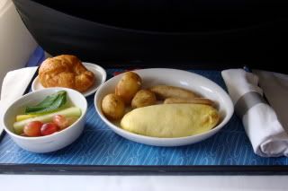 a tray of food on a tray