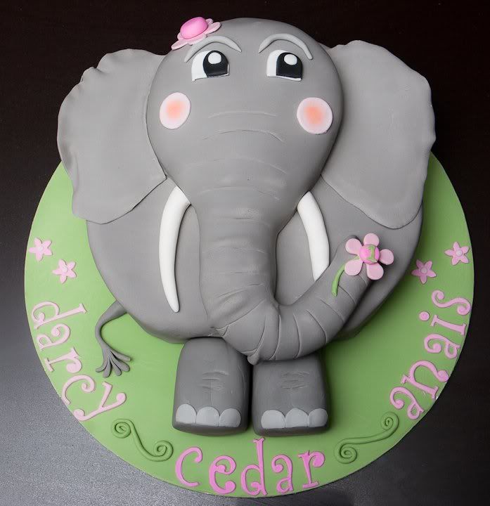Elephant-Cake-Design Elephant flower cake photo 282037_10150329915143417_543003416_9449664 ...