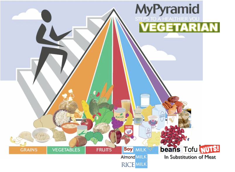 Vegetarian Food Pyramid