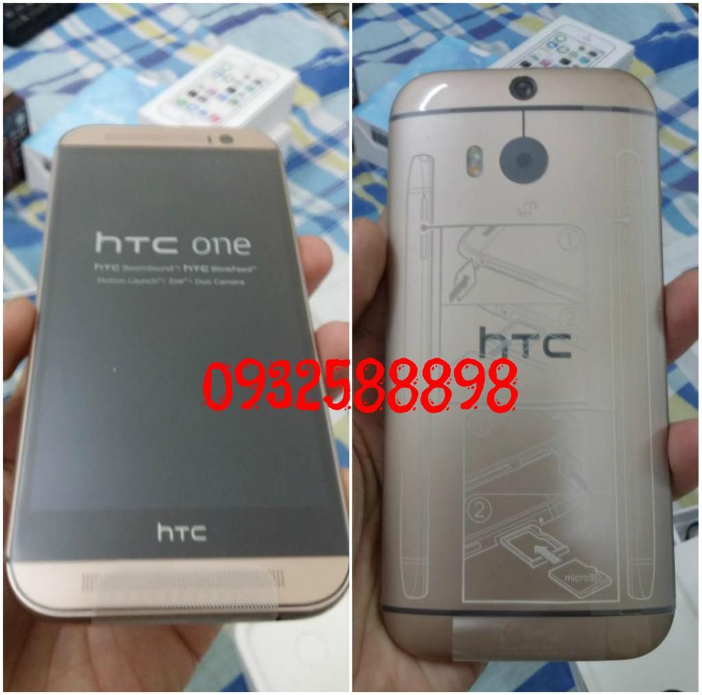 HTC One M8 GOLD Fullbox Likenew 99.9% hàng FPT BH 13th