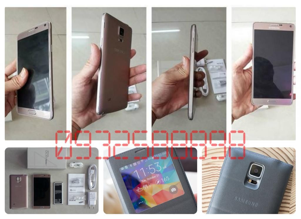 Samsung Galaxy Note 4 Gold Chính hãng SSVN + S View BH 12 tháng