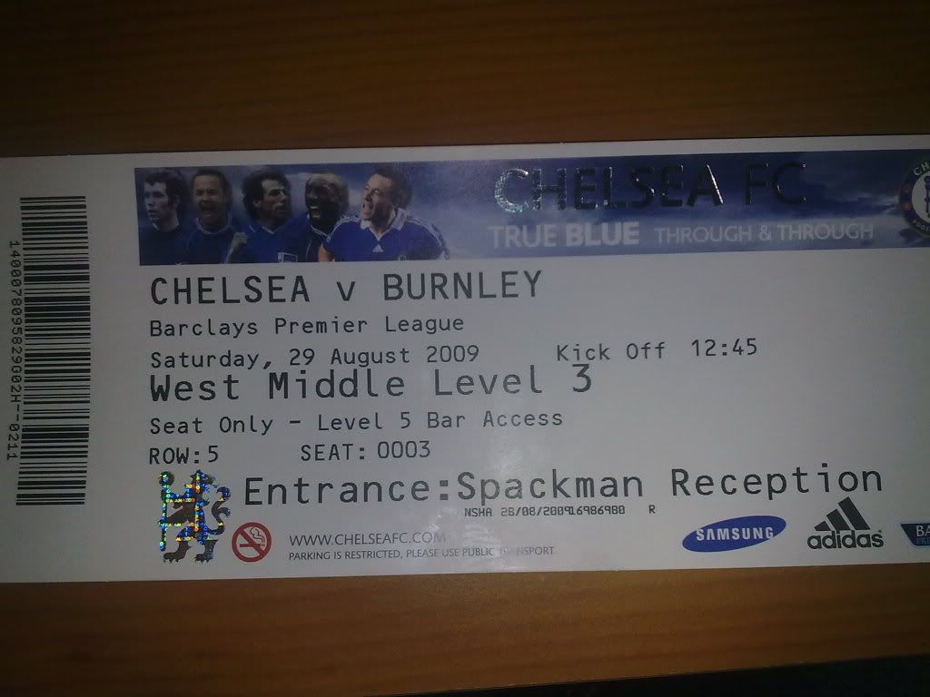 Chelsea Ticket Photo by mrmffinman Photobucket