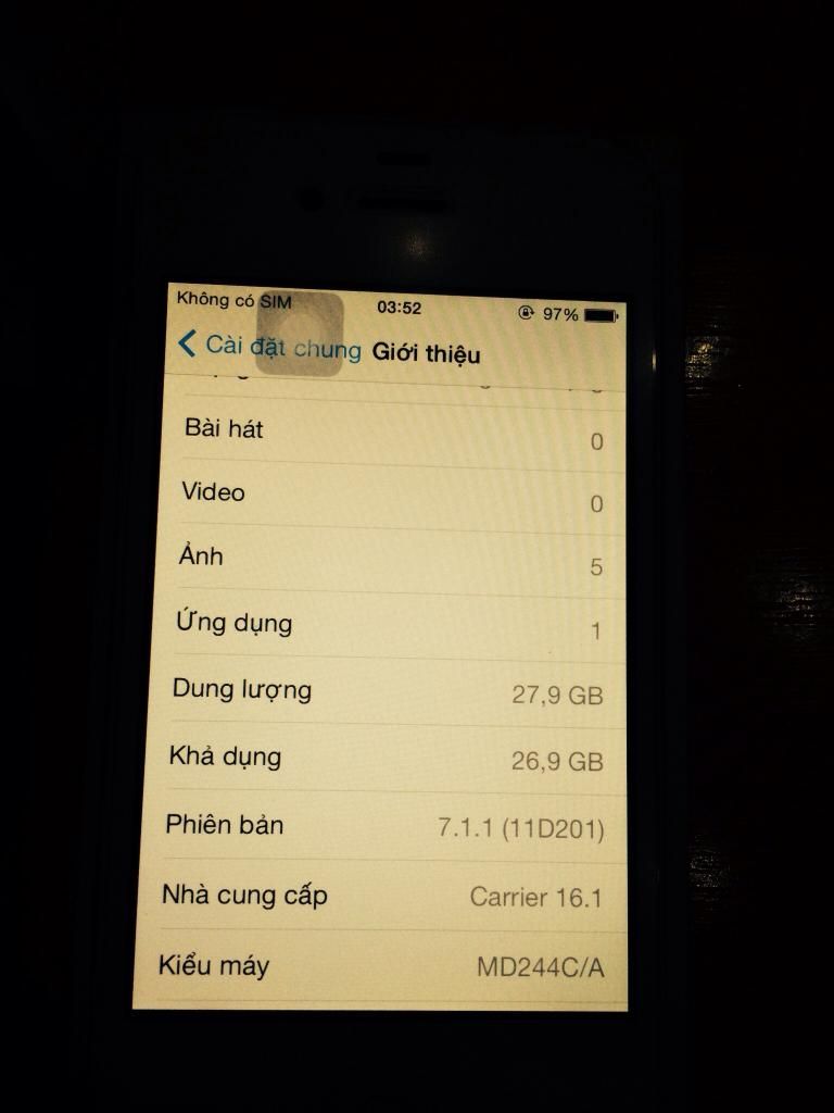 HCM - Cần bán 02 IP4S white 16G (6.0.1) và 32G ( 7.1.1) fullbox trùng imei - 3