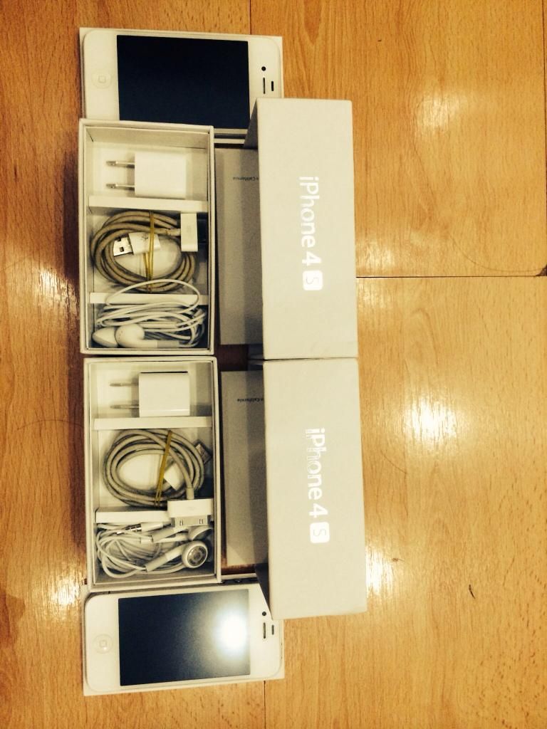 HCM - Cần bán 02 IP4S white 16G (6.0.1) và 32G ( 7.1.1) fullbox trùng imei - 1