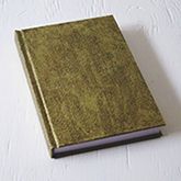 gold glitter journal