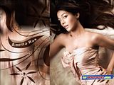 Amrita Rao in bed wearing a single clothe