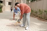 Mammooty playing Cricket Daddy cool malayalam