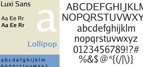 Luxi Sans