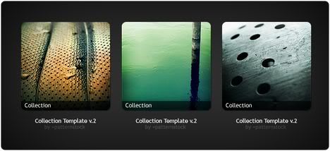 Collection Template PSD