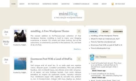 MiniBlog MiniBlog