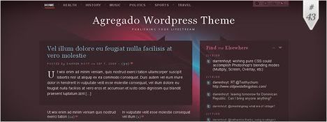 Agregado Lifestream Theme Agregado Lifestream Theme