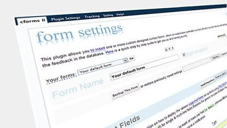 28 Really Great Wordpress Plugins! cforms 28 Really Great Wordpress Plugins!