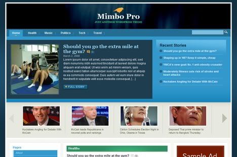 Mimbo Pro - WordPress Theme