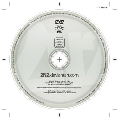 DVD Label by. 7. 80 PSD Raindrops
