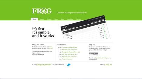Frog CMS