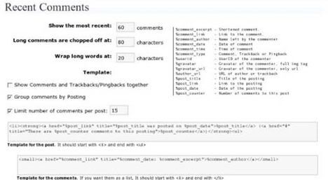 28 Really Great Wordpress Plugins! get recent comments 28 Really Great Wordpress Plugins!
