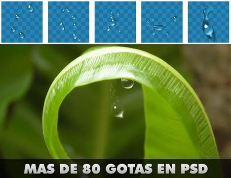80 PSD Raindrops