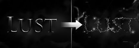 Create Destructive Black and White Lettering with a Dramatic Splash Effect Create Destructive Black and White Lettering with a Dramatic Splash Effect