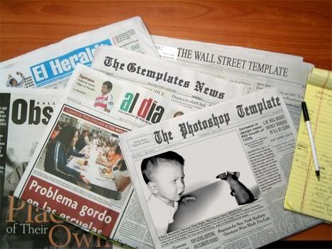 Newspaper Template by wildsway18