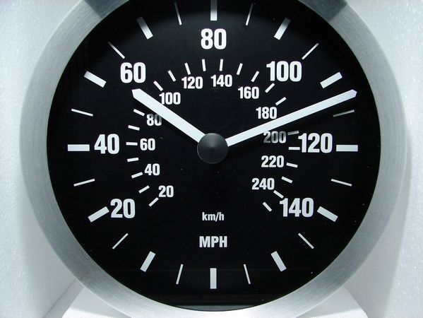 BMW Speedometer Wall Clock - 11 inch Aluminum Metal Casing  with Quartz Watch - New  -eBay Store - Brum2000s-Contraptions - stores.ebay.com/Brum2000s-Contraptions 