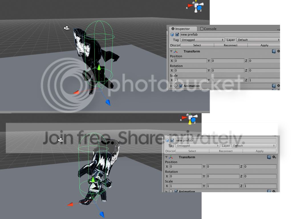 Negative scale spoils texture unity forum