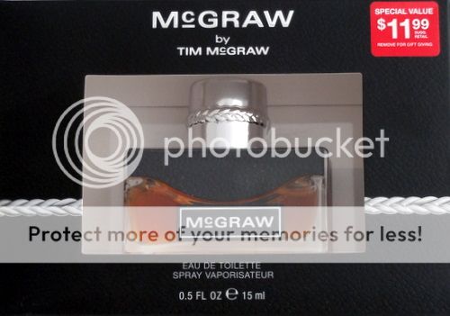 McGraw Cologne Spray By Tim McGraw EDT NIB Hot .5 oz  