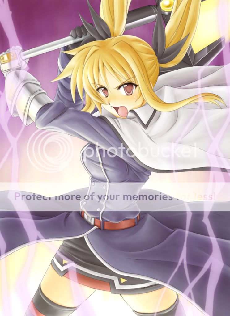 リリカルなのは(魔法大妈奈叶) 菲特妈妈比较多!